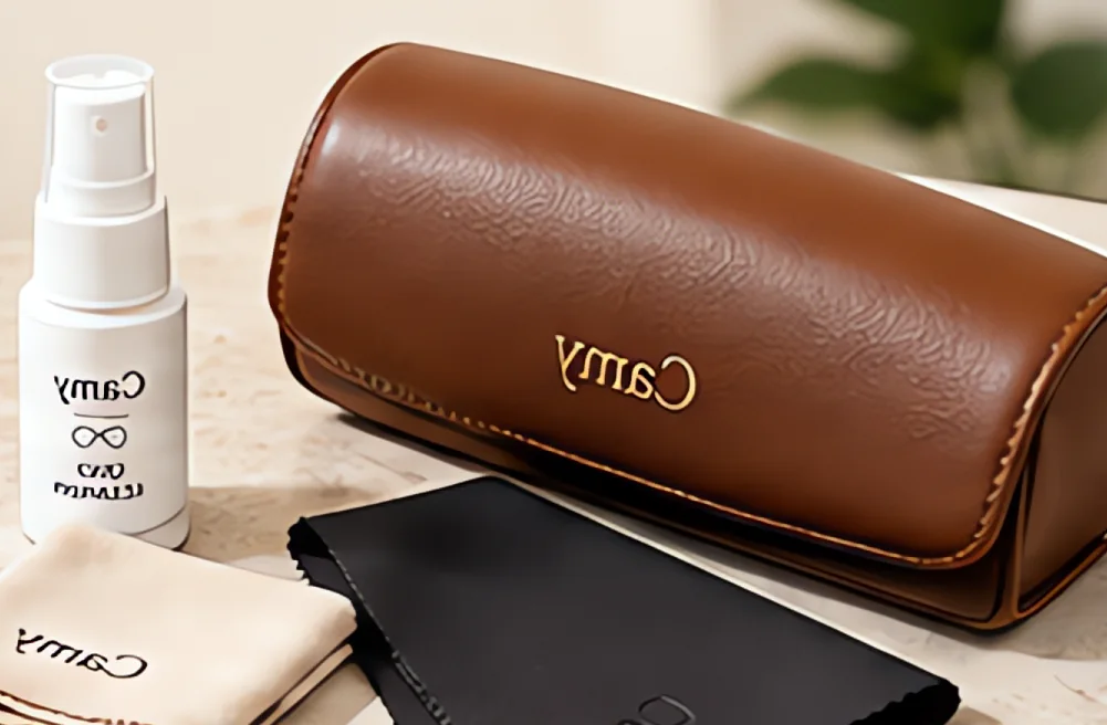 Hộp đựng kính và bộ vệ sinh